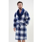 Filip pánský župan se šálovým límcem tmavě modrá – Zboží Dáma