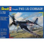 Revell slepovací model Americký stíhací letoun F4U-1D Corsair 1:72 – Zboží Mobilmania