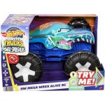 Mattel Hot Wheels RC Monster Truck Mega Wrex JBD90 1:15 – Hledejceny.cz