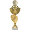 Pohár a trofej Kovový pohár s poklicí Zlatý Výška: 18 cm Průměr: 10 cm