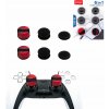 Ostatní příslušenství k herní konzoli iPega P5006 PlayStation 5 controller cap set, black/red