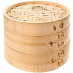 TESCOMA Napařovací košík bambusový NIKKO ¤ 20 cm, dvoupatrový