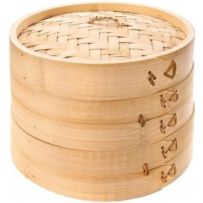 TESCOMA Napařovací košík bambusový NIKKO ¤ 20 cm, dvoupatrový – Zboží Mobilmania
