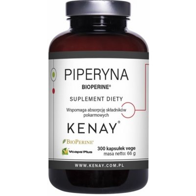 Kenay Piperin bioperine 300 kapslí – Hledejceny.cz