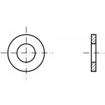 PROFISTYL DIN 1440 podložka kruhová pro čepy pozink Varianta: DIN 1440 podložka kruhová pro čepy ZB 30 – Zboží Mobilmania