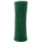 Poplastované pletivo STANDART s ND výška 175 cm, drát 2,5 mm, oko 55x55 mm, PVC, zelené – HobbyKompas.cz