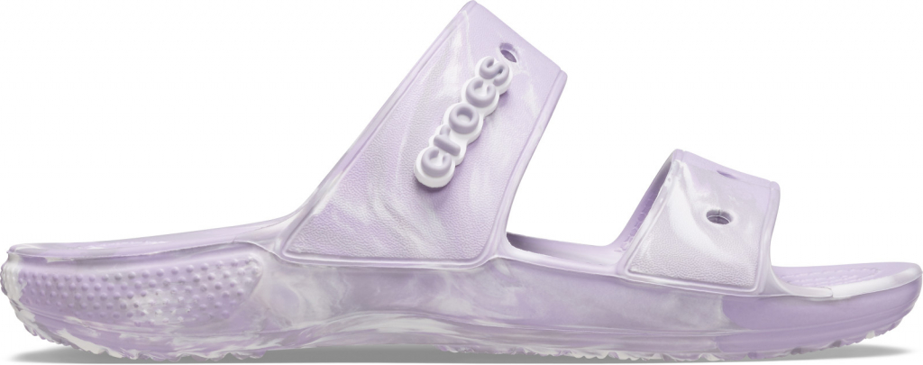 Crocs Classic Sandal Marbled fialová