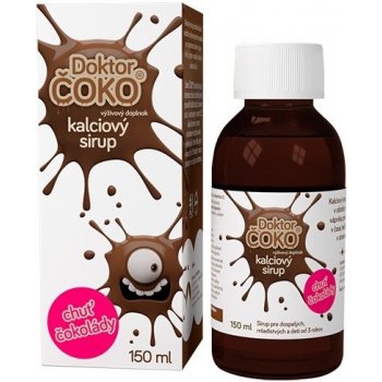 DOKTOR ČOKO Kalciový sirup 150 ml