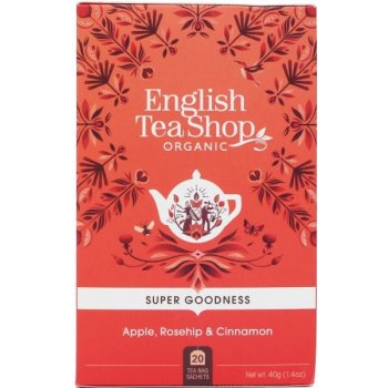 English Tea Shop čaj Jablko šípek skořice Bio 20 sáčků