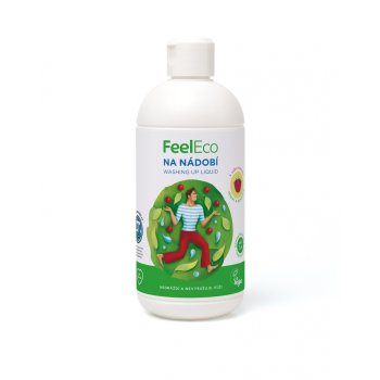 Feel Eco prostředek na nádobí s vůní maliny 500 ml