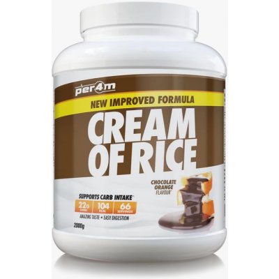 Per4m Cream Of Rice čokoláda pomeranč 2 kg – Hledejceny.cz