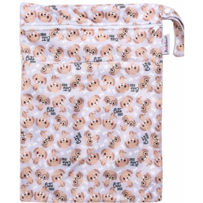 Bobánek Nepromokavá taška extra jemná normal Cute dogs – Zboží Dáma