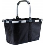 HomeLife Nákupní skládací košík 43x27x23 cm černý – Zboží Dáma