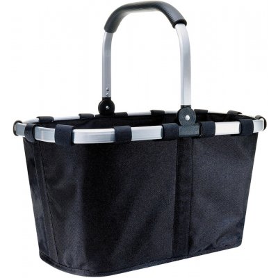 HomeLife Nákupní skládací košík 43x27x23 cm černý – Zboží Dáma