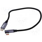 Akyga AK-USB-53 USB 2.0, USB C vidlice,USB C úhlová zástrčka – Zboží Živě