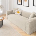 Takoy Potah na křeslo vzor pruhovaný ecru – Sleviste.cz