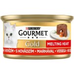 Gourmet Gold Melting heart s hovězím 85 g – Zboží Mobilmania