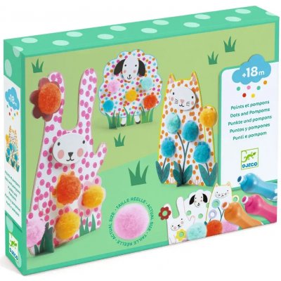 Djeco Dots a Pompoms In the Grass – Hledejceny.cz
