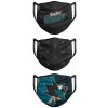 Rouška Foco roušky San Jose Sharks set EU dospělá 3 ks