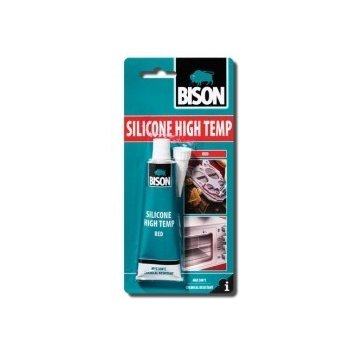 BISON Silicone High Temp Red 60g