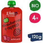 Ella's Kitchen BIO Jahoda a jablko 120 g – Sleviste.cz