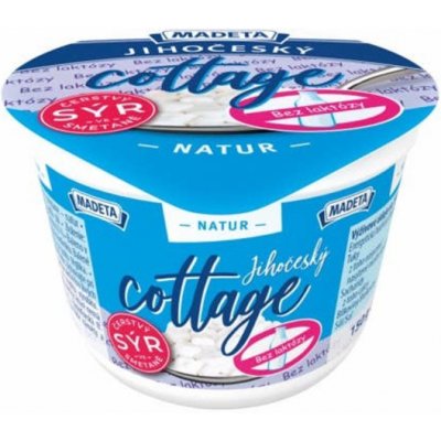 Madeta Jihočeský Cottage natur bez laktózy 150 g – Sleviste.cz