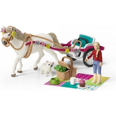 Schleich 42467 Kočár pro koňskou show 24,5 x 6,6 cm – Zbozi.Blesk.cz