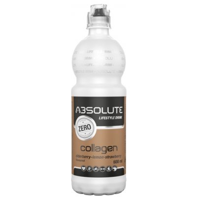 R-Water Absolute LifeStyle Kolagenový nápoj bezinka-citron-jahoda 0,6 l