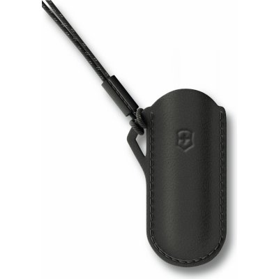 VICTORINOX Kožené pouzdro pro kapesní nůž Classic Dark Illusion černé – Zboží Mobilmania