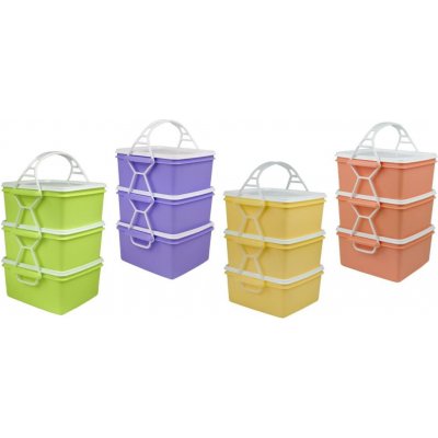 DK PLAST 3 × 1,4 l čtvercový – Zboží Dáma