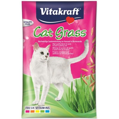 Vitakraft Cat Gras Refill kočičí tráva semínka 50 g – Sleviste.cz