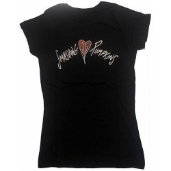 Smashing Pumpkins Gish Heart Ladies Black