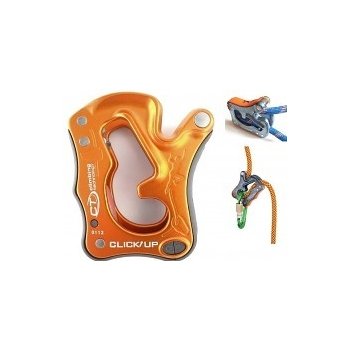 Climbing technology Click Up Kit + Belay Device Orange