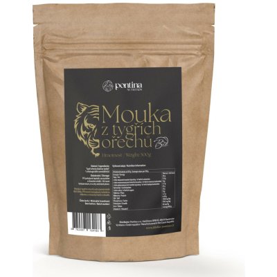 Pontina Nutrition Mouka z tygřích ořechů Extra jemná 0,5 kg – Zboží Dáma