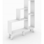 Asir Knihovna NISA 106x88 cm bílá AS1001 – Sleviste.cz