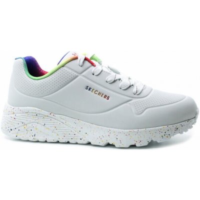 Skechers Uno Lite 310456L WMLT bílé – Sleviste.cz