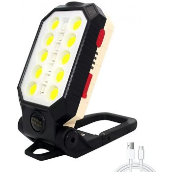 LED21 ZD91 LED nabíjecí pracovní svítidlo s magnetem, voděodolné, otřesuvzdorné