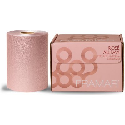 Framar Texturovaná fólie růžová ROSE ALL DAY role 97 m – Sleviste.cz