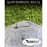 Jigovky.cz Jigové hlavičky HD Barbless vel.8 0,7g 5 ks – Hledejceny.cz
