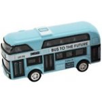 Teddies Autobus patrový kov/plast na zpětné natažení 9,5cm – Sleviste.cz