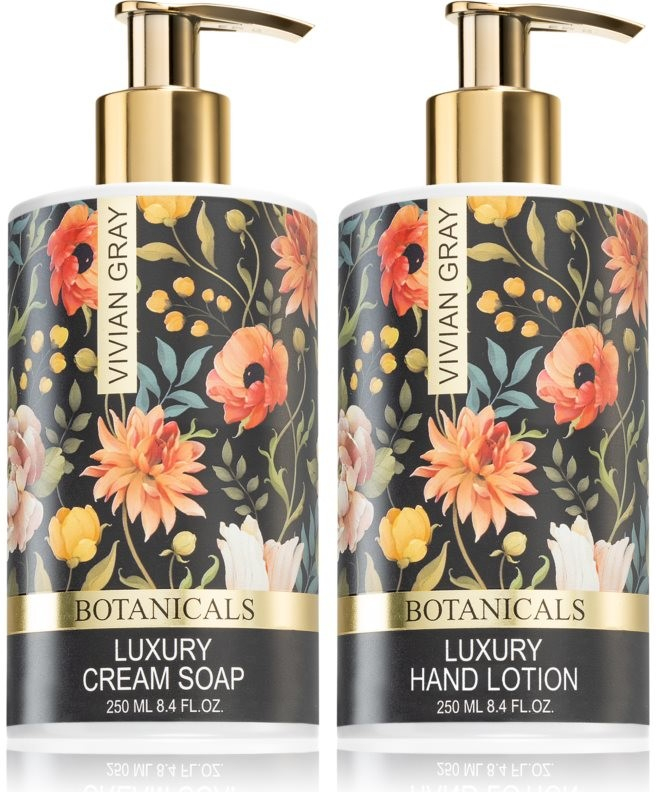 Vivian Gray Botanicals luxusní tekuté mýdlo 250 ml + krém na ruce 250 mlTigi Resurrection Shampoo 750 ml + Conditioner 750 ml dárková sada
