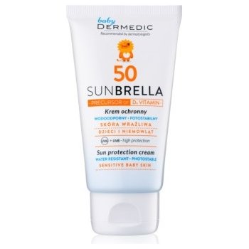 Dermedic Sunbrella Baby minerální ochranný krém na obličej SPF50 50 g