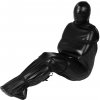 SM, BDSM, fetiš Shots Ouch! Xtreme Body Bag with Nylon Straps Black, černý celotělový BDSM vak z PVC