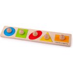Bigjigs Vkládací puzzle tvary – Hledejceny.cz