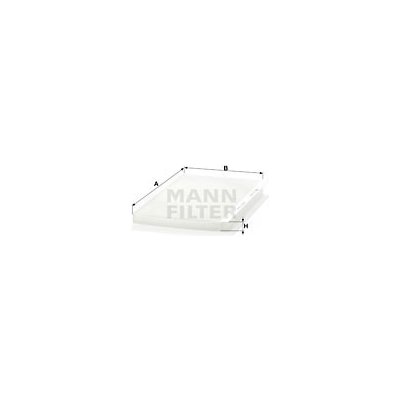 Filtr, vzduch v interiéru MANN-FILTER CU 3455 – Hledejceny.cz