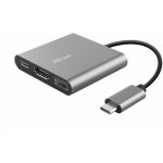 Trust Dalyx 3-in-1 Multiport USB-C Adapter 23772 – Zbozi.Blesk.cz