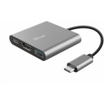 Trust Dalyx 3-in-1 Multiport USB-C Adapter 23772 – Zboží Živě