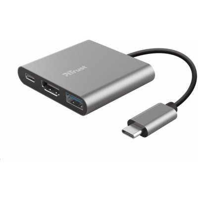 Trust Dalyx 3-in-1 Multiport USB-C Adapter 23772 – Zboží Mobilmania