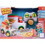 Pizza Panic! R/C dodávka vystřelující pizzu 12cm 2,4GHz plná funkce na baterie se zvukem v krabičce – Hledejceny.cz