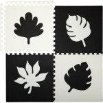 MoMi Hrací podložka FELI pěnové puzzle černé 4 ks – Zbozi.Blesk.cz